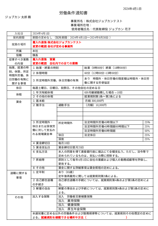 【中古】改正 労働関係法の詳解／労働省労政局 編／労務行政研究所 労働条件通知書マニュアル （中小企業向け）R6年4月労基法改正