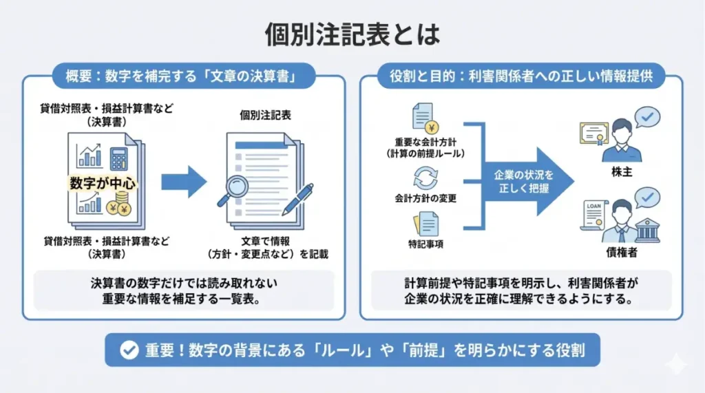 個別注記表とは?記載事項や例で決算書をわかりやすく解説|基礎知識|ジョブカン会計