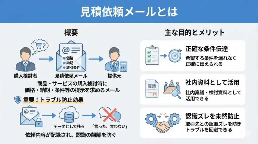 見積依頼メールの書き方！初めてでも安心の例文や返信を解説｜基礎知識